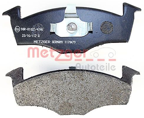 METZGER 1170479 Bremsbelagsatz, Scheibenbremse